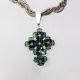 Small Cross - Rusalka-Khaki Braid - 2